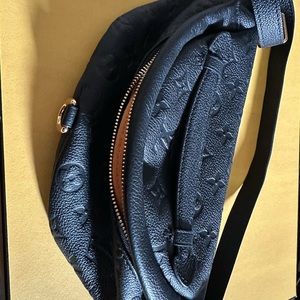 Louis Vuitton Authentic Black Bum Bag